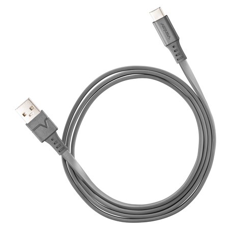 Ventev Chargesync USB A to USB C 2.0 Cable 3.3ft, Gray TYPEACCABGRYVNV